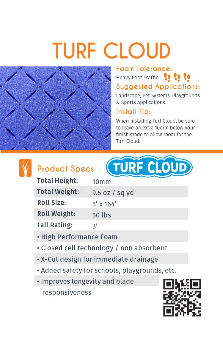 TURF CLOUD/UNDERLAY Bricks n Blocks