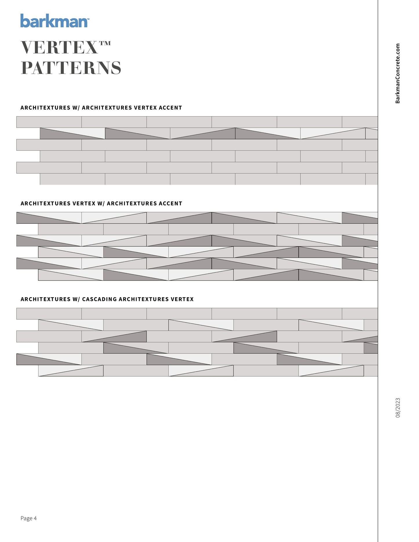 BARKMAN - ARCHITEXTURES VERTEX