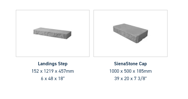 BELGARD - LANDINGS STEPS