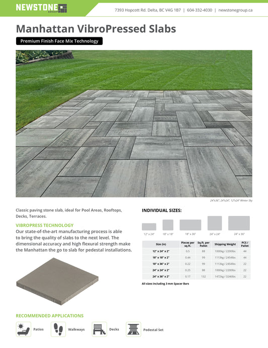 NEWSTONE - MANHATTAN SLAB