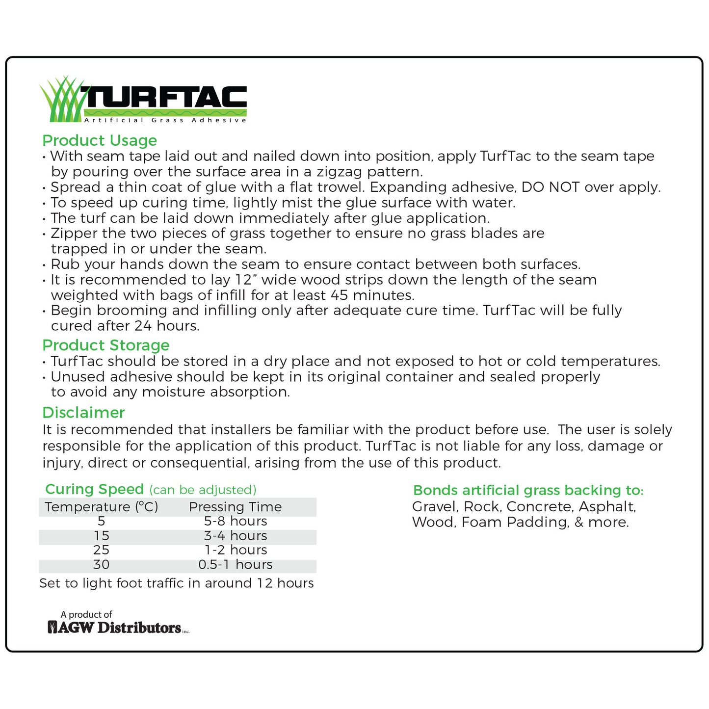 TURF TAC 32 OZ.