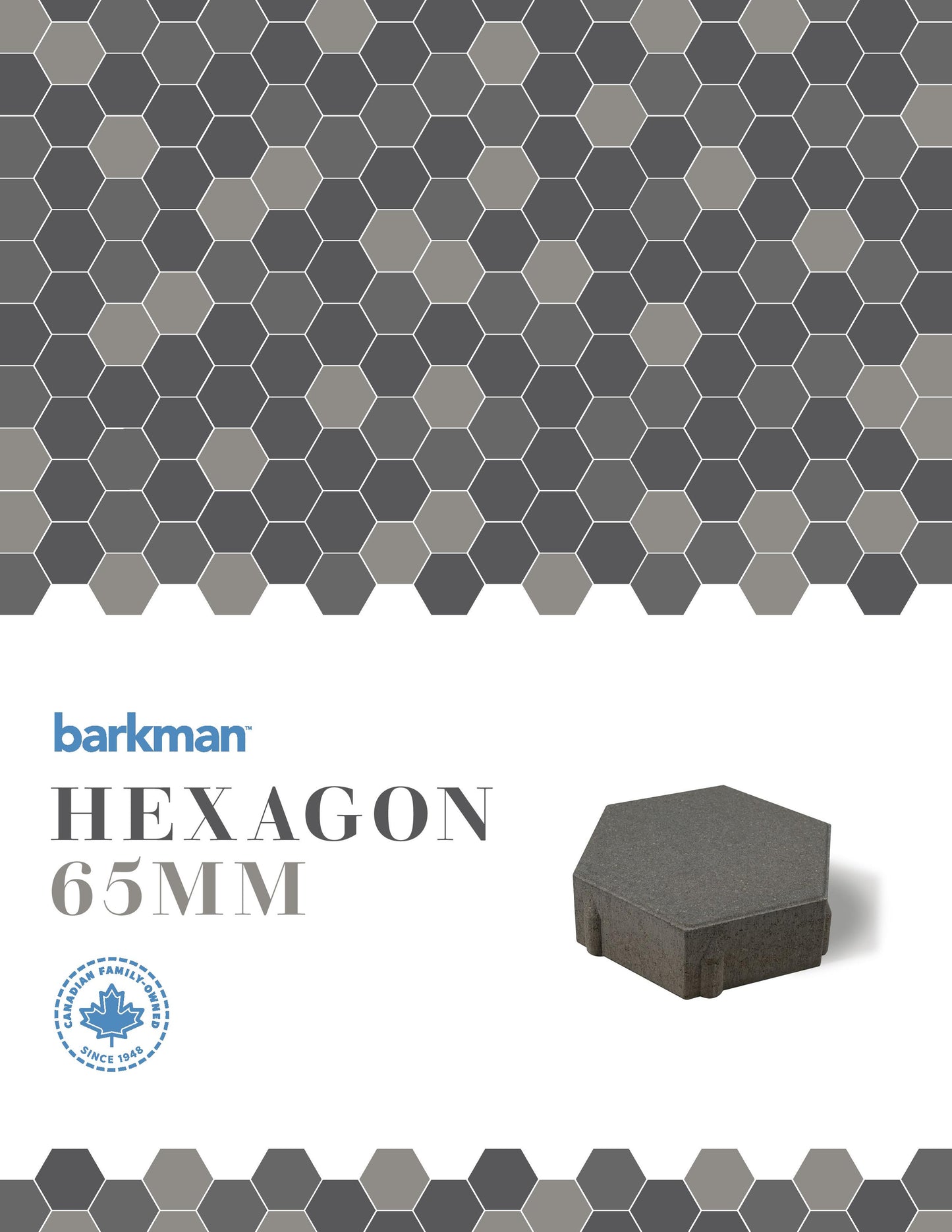 BARKMAN - HEXAGON 65mm PAVER