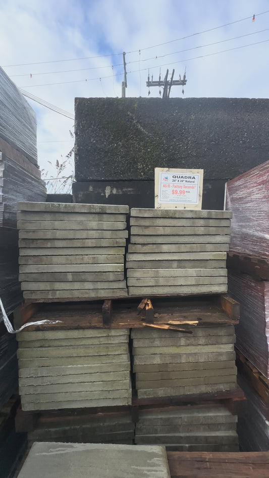 24X24" Quadra Natural 2nds